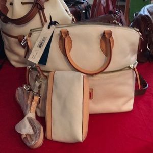Leather Pocket Satchel